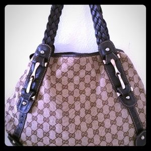 Authentic pelham horsebit tote hobo